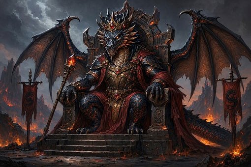 Free Dragon Dragon King illustration and picture