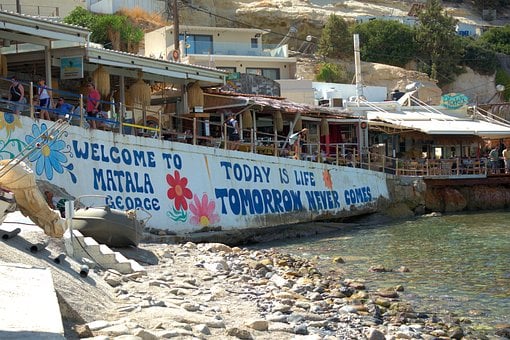 Matala, Kreta, Griechenland, Meer
