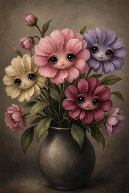 Free Vase Flowers illustration and picture