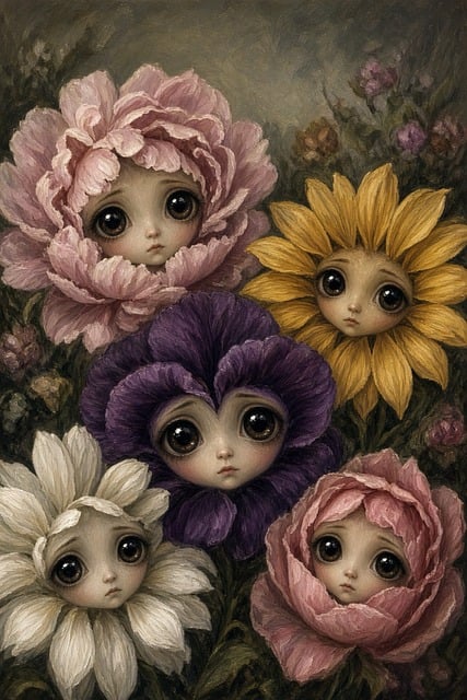 Free Cute Flowers illustration and picture