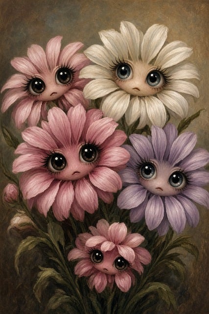 Free Flowers Cute illustration and picture