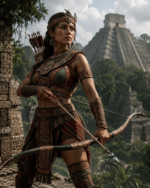 Free Amazon Archer illustration and picture