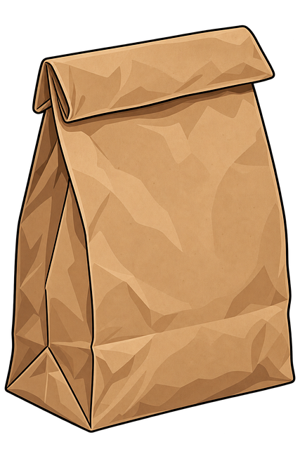 Free Paper Bag Brown illustration and picture