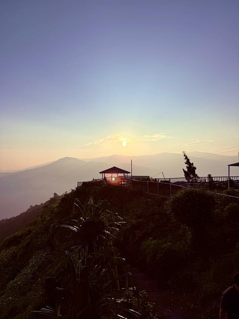 Free Sunrise Mountain photo and picture