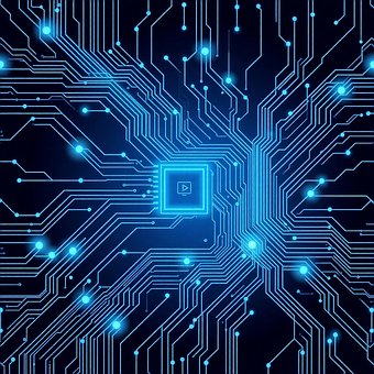 Free Circuit Computer Chip illustration and picture