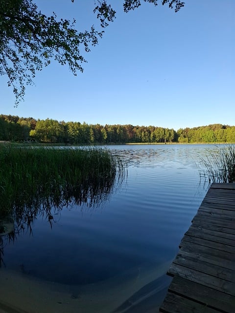 Jezero, Vodní Hladina, Dřevěné Molo