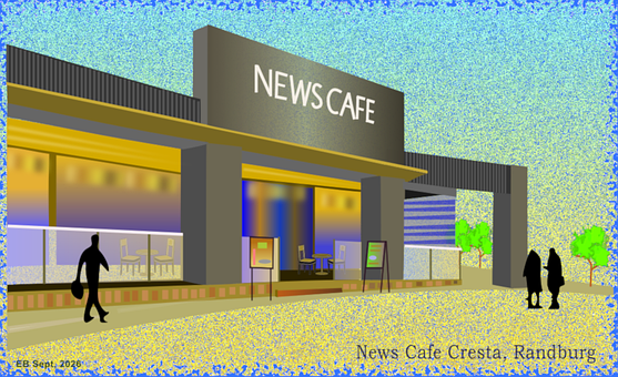 Café, Architektur, Gebäude