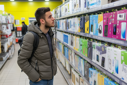 Free Electronics Shopping illustration and picture