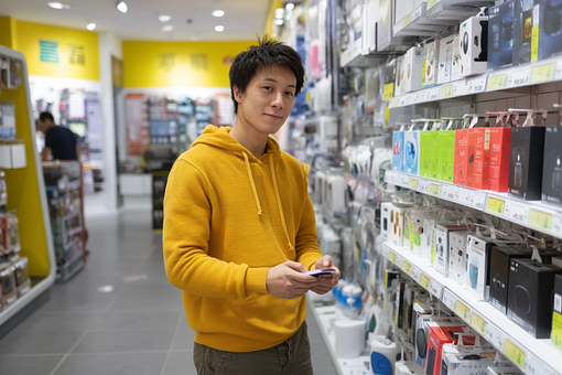 Free Electronics Shopping illustration and picture