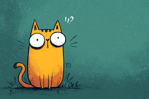 Free Funny Cat Animation illustration and picture