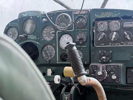 Free Airplane Cockpit photo and picture