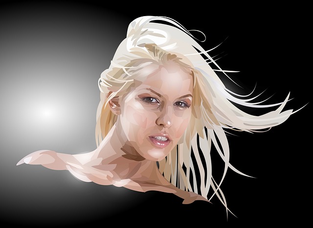 Free Woman Portrait vector and picture