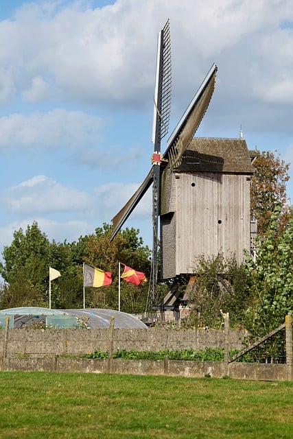Vindmølle, Træ, Traditionel