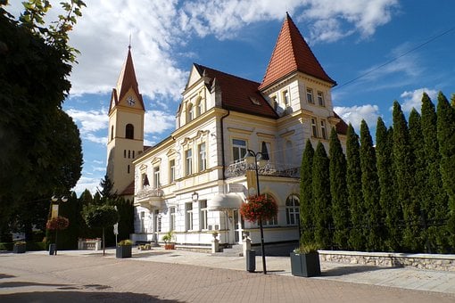Procházka, Budova, Architektura, Park