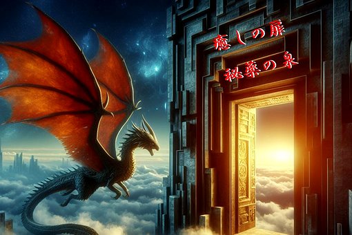 Drache, Fantasie, Tor, Wolke, Flügel