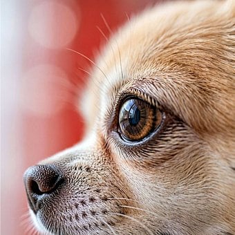Chihuahua, Profil, Hund, Øye, Refleksjon
