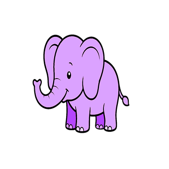 Free Cartoon Elephant illustration and picture