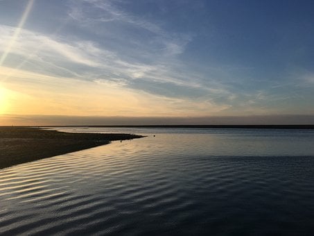 Free Sunset Sea photo and picture