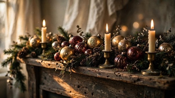 Free Christmas Christmas Background illustration and picture