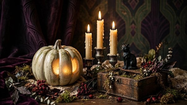 Free Halloween Vintage illustration and picture
