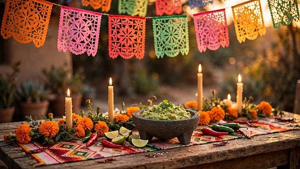 Free Mexican Food Fiesta illustration and picture