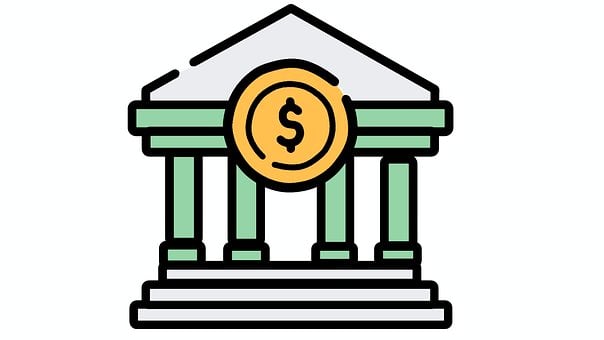 Bank, Penger, Illustrasjon, Symbol