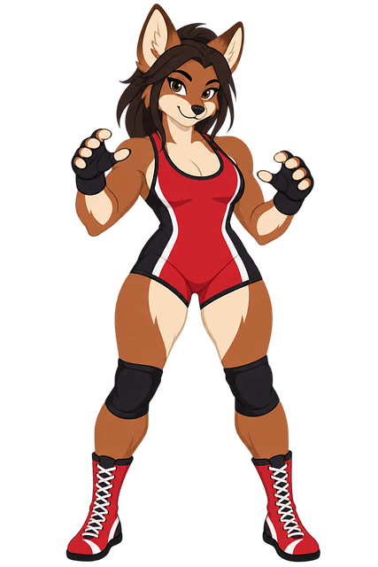Lucha, Canguro, Personaje Femenino