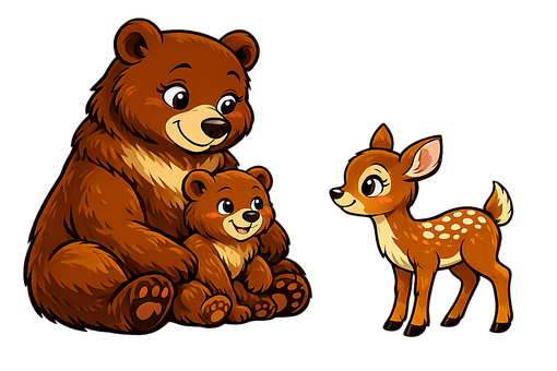 Free Bear Cub illustration and picture