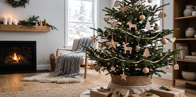 Free Christmas Tree Scandinavian photo and picture