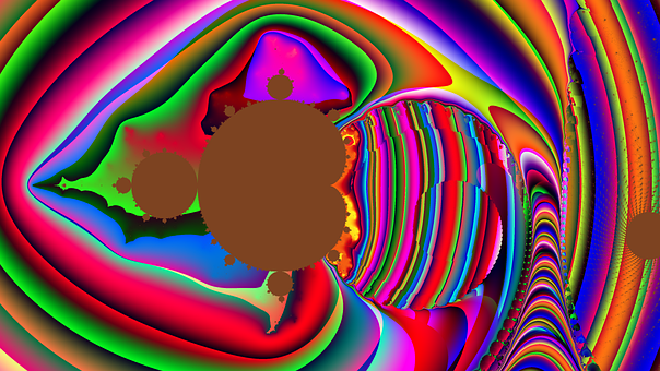 Mandelbrot, Fraktal, Geometri, Abstrakt