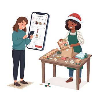 Free Christmas Gifts illustration and picture