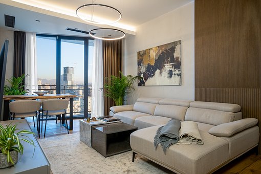 Innenraum, Wohnzimmer, Sofa, Design