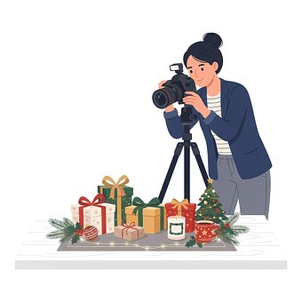 Free Photographer Tripod illustration and picture