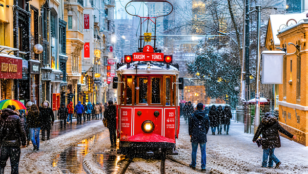 Free Snow Istanbul photo and picture