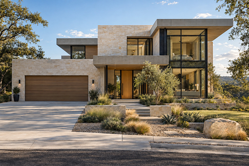 Free Modern House Luxury Home photo and picture