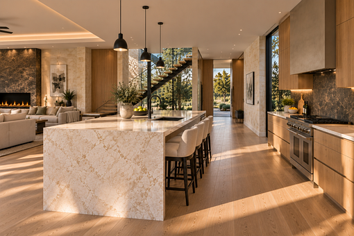 Free Luxury Kitchen Modern Cabinetry illustration and picture