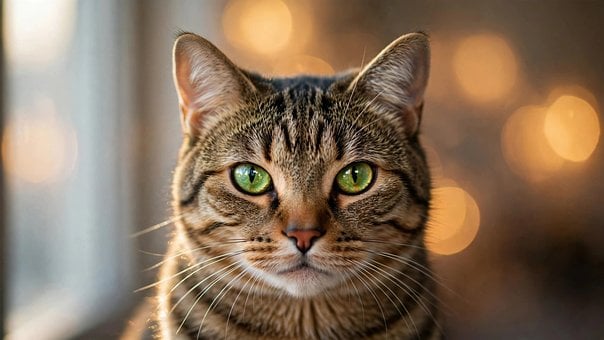 Free Cat Tabby Cat illustration and picture