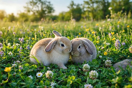 Free Rabbit Love photo and picture