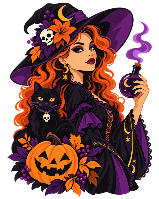 Download free HD stock image of Halloween Witch Witch Free halloween witch witch black cat vector