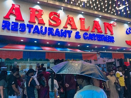 Free Restaurant Rain photo and picture
