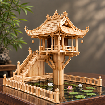 Bambusový Chrám, Chùa Một Cột