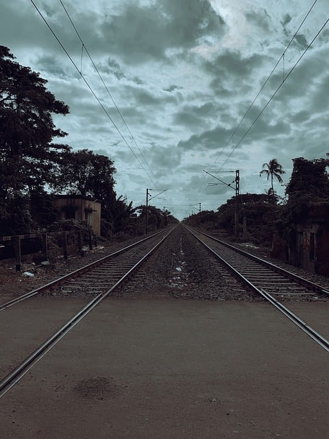 Free Railway Tracks Railway Infrastructure photo and picture