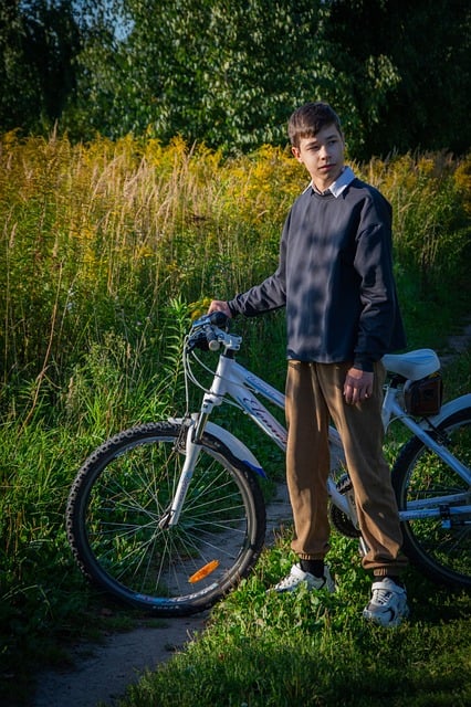 Free Cycling Spring photo and picture