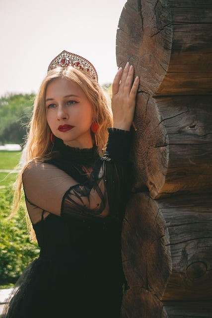 Free Woman Wood photo and picture