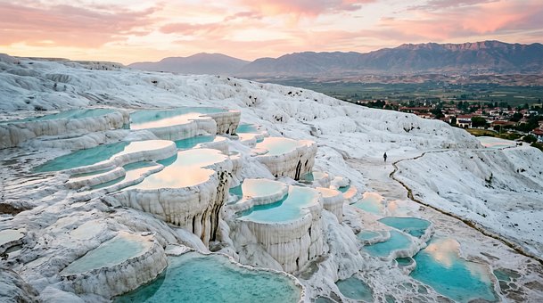 Pamukkale, Kalkoen, Natuur, Unesco