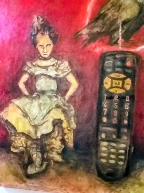Surrealismo, Arte, Retrato, Telefone