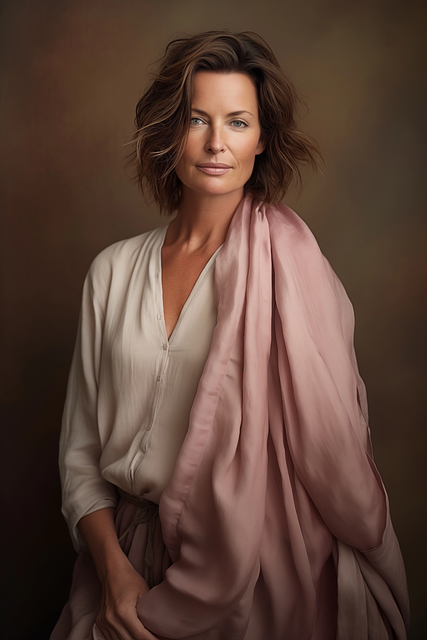 Free Studio Portrait Adult Woman illustration and picture