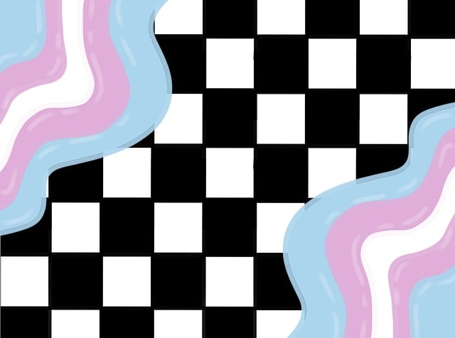 Free trans transgender trans pride flag illustration