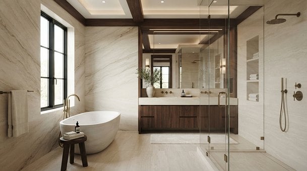 Free Bathroom Modern illustration and picture