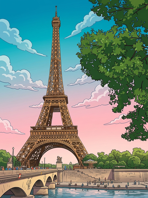 Eiffelturm, Paris, Frankreich
